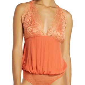 Free People Lace Bodysuit
